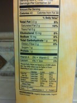 Horizon Organic Half & Half Ingredients