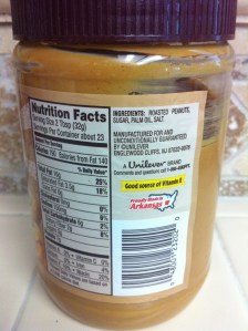 Skippy Natural Peanut Butter Ingredients