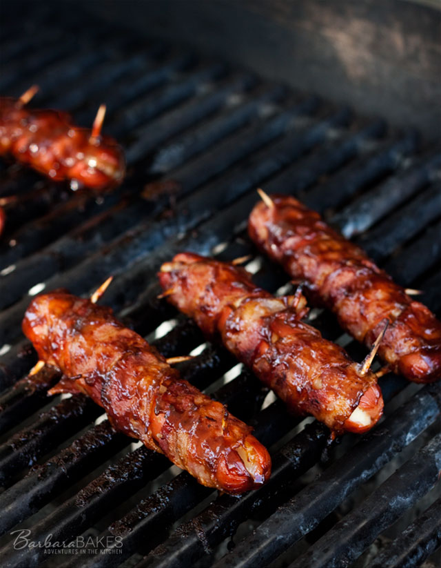 BBQ-Bacon-Wrapped-Hot-Dogs-4-Barbara-Bakes